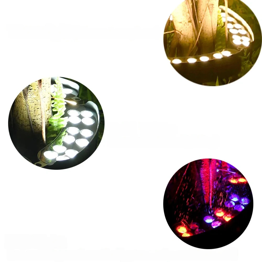 Solar LED Halo Tree Uplight