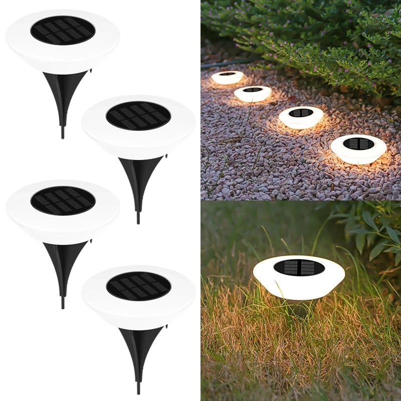 Halo LED Garden Solar Ground Light