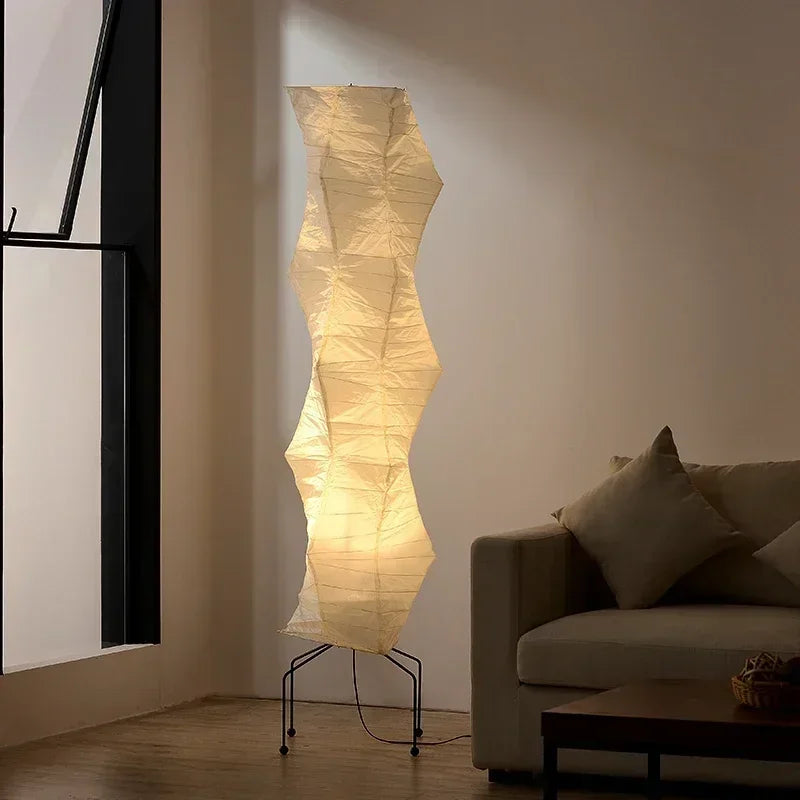 Nomi Rice Paper Floor Lamp Collection