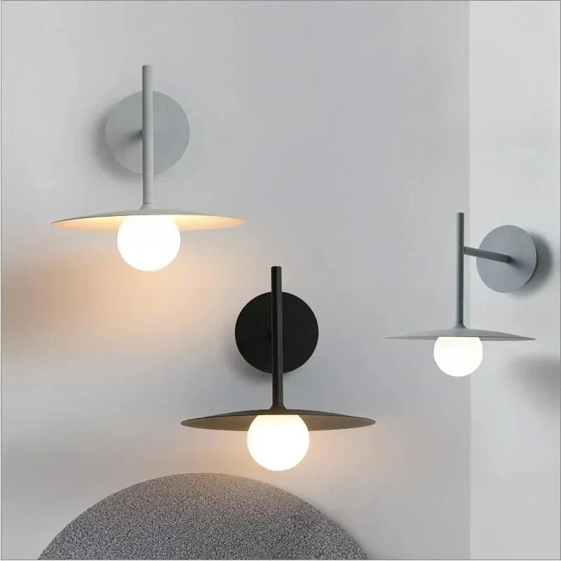 Nolan Minimalist Metal Wall Sconce