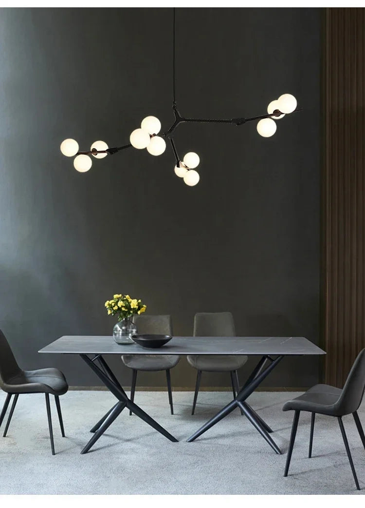 Astrid Tree Branch Adjustable Molecular Chandelier