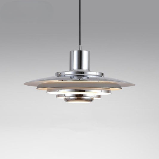 Suspension classique monochrome PH 5, argent