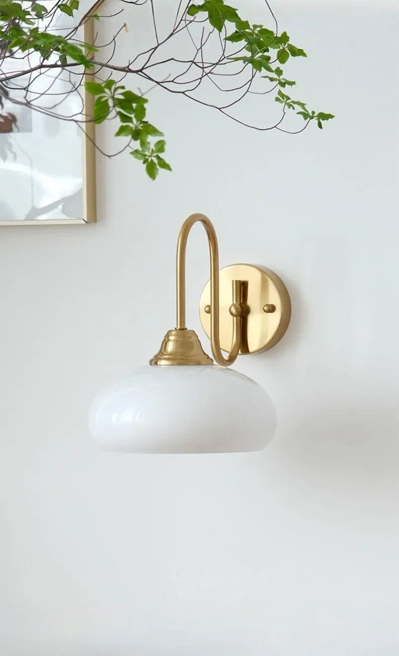 Oria Bauhaus Glass Chandelier & Wall Sconce