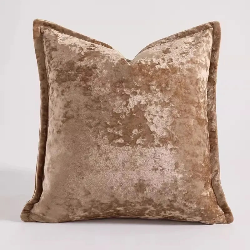White Magnolia Floral Embroidery Throw Pillow Case