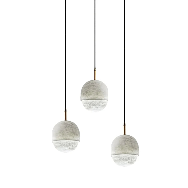 Atelier Alabaster Pendant Light Collection