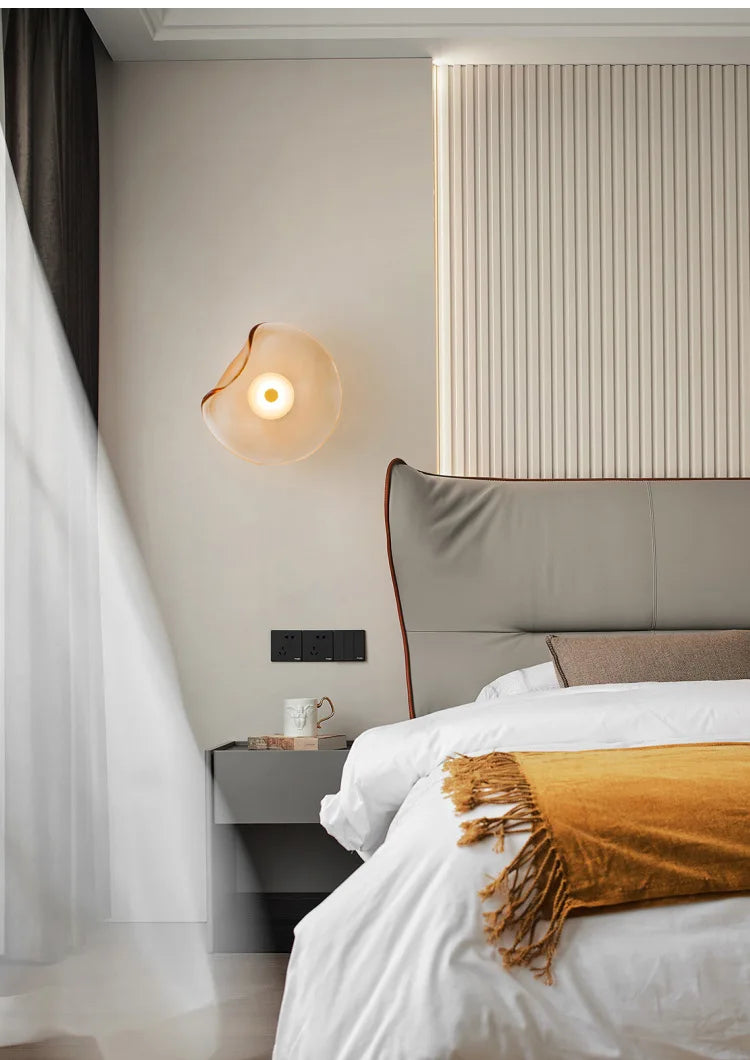 Liora Irregular Glass Wall Sconce