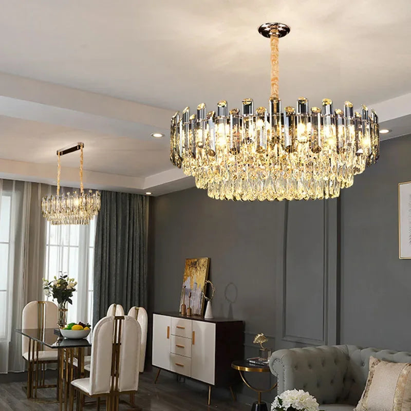 Lucent Modern Crystal Chandelier