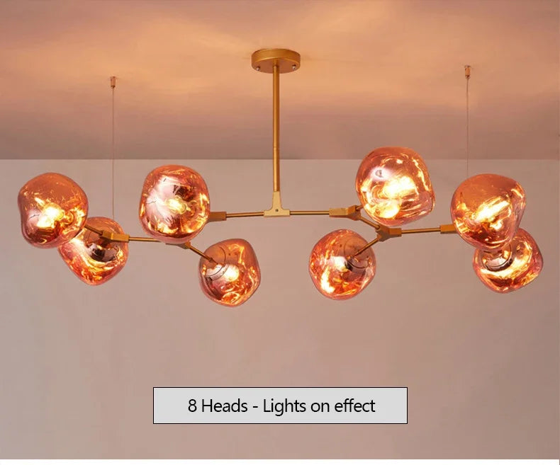 Branch Tambora Lava Chandelier