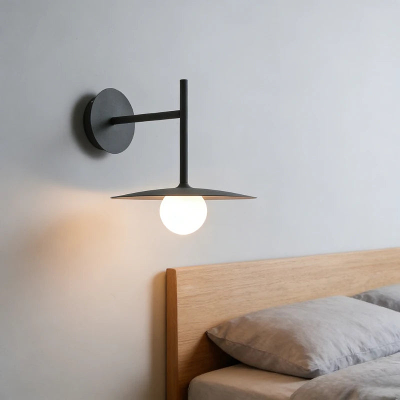 Nolan Minimalist Metal Wall Sconce