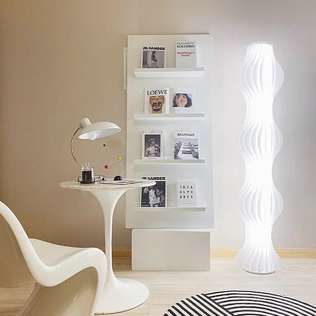 Nordic Modern Cream Acrylic Floor Lamp