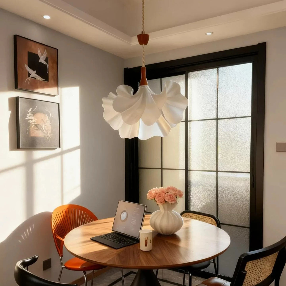 Evania Floral Pendant Light