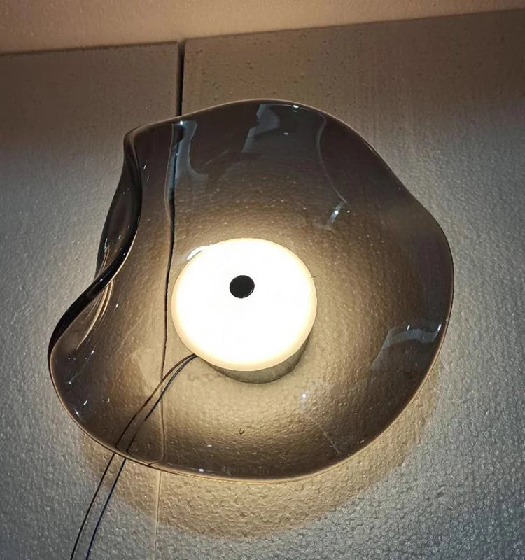 Liora Irregular Glass Wall Sconce