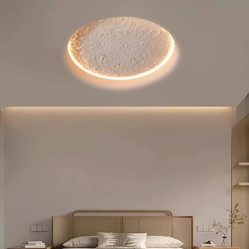Moon Halo Recessed Gypsum Ceiling Light, Wall Light