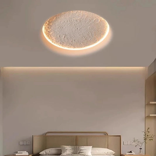 Moon Halo Recessed Gypsum Ceiling Light, Wall Light