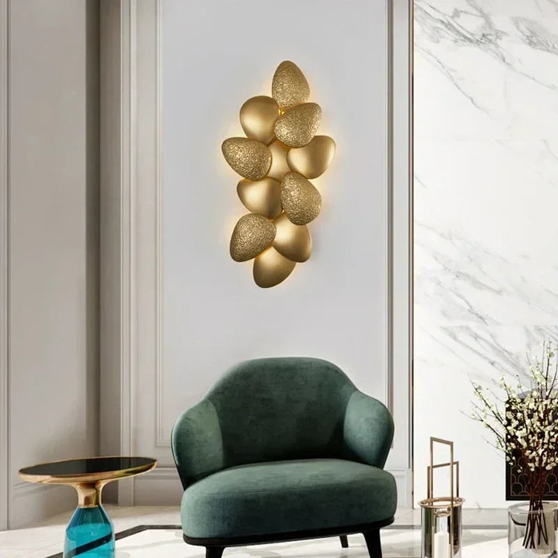 Velora Gold Stainless Steel Wall Sconce
