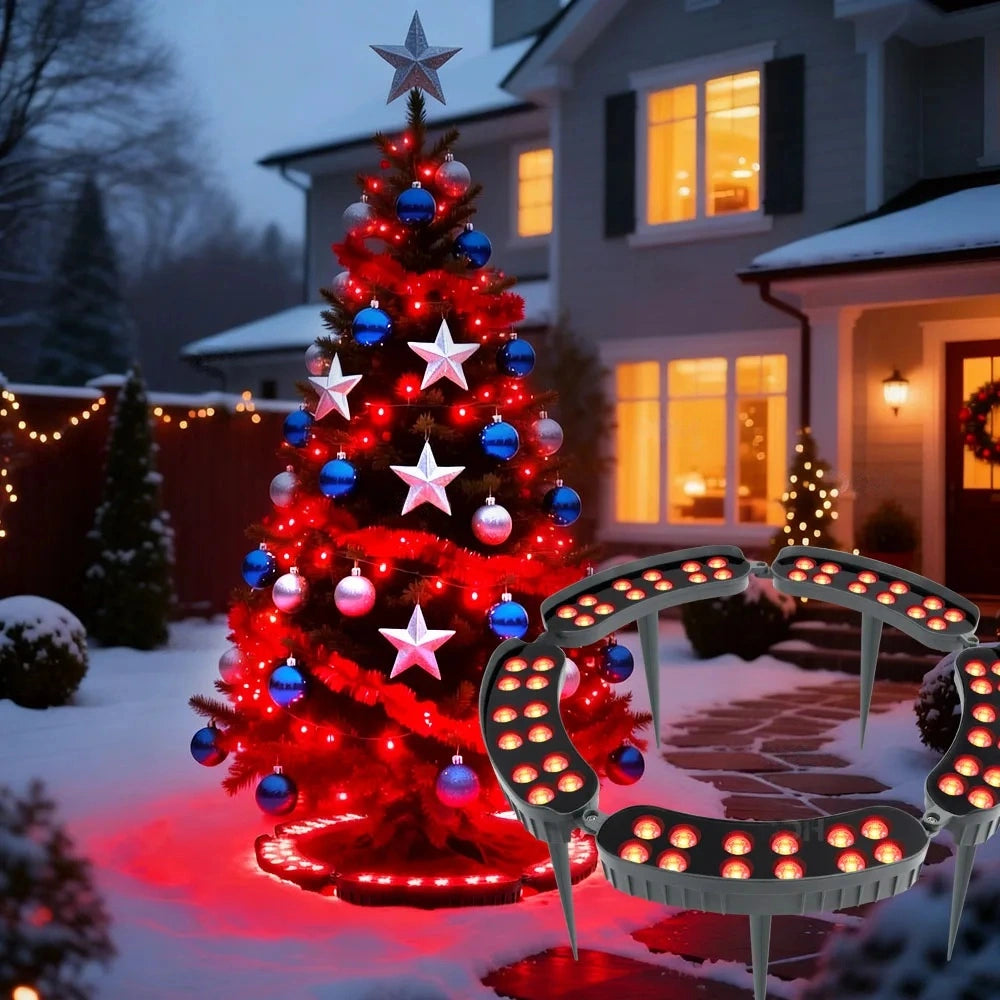 Solar LED Halo Tree Uplight