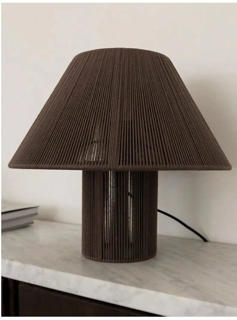 Sahara Handwoven Rope Table Lamp