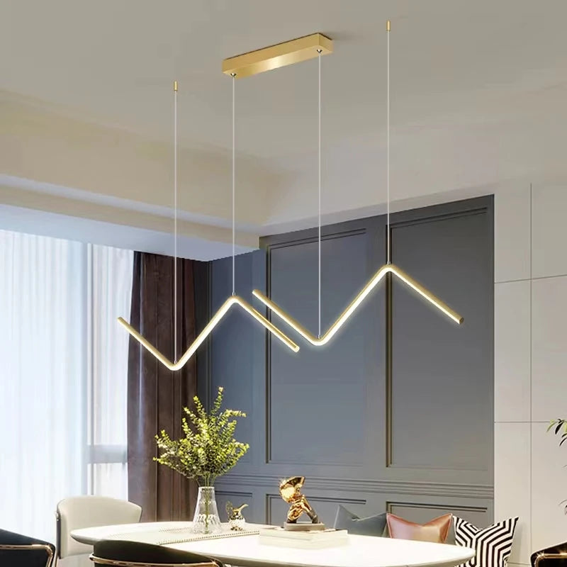 Leyland Modern Black Chandeliers for Dining Rooms