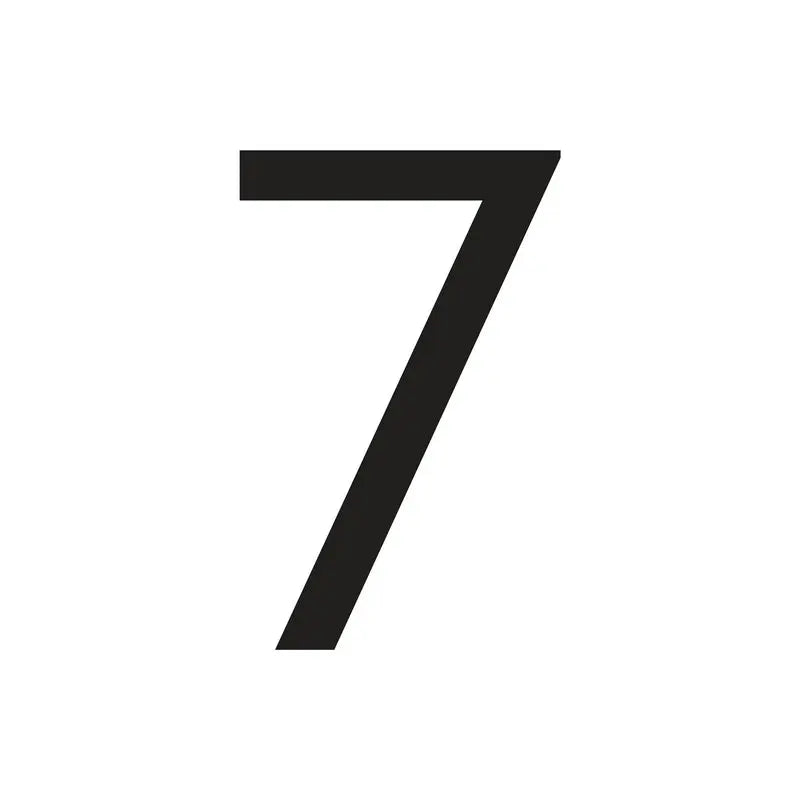 Modern Residential LED House Number Light, Outdoor & Waterproof