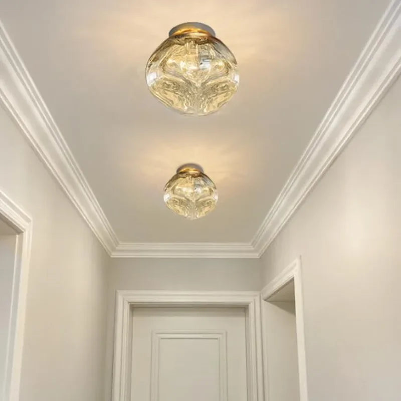 Tambora Lava Wall Sconce, Bulb Version