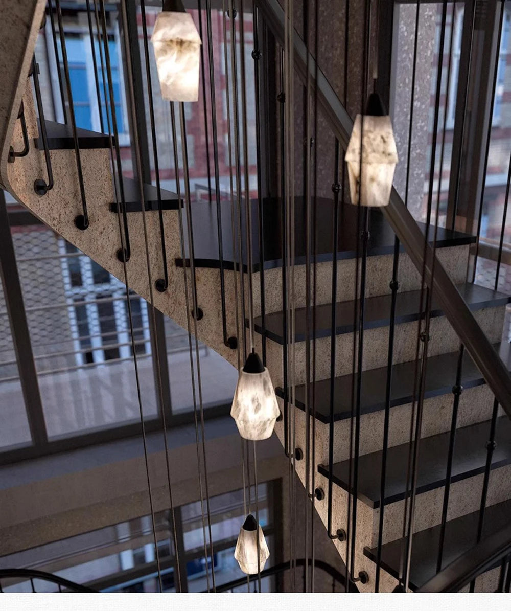 Atelier Alabaster Pendant Light Collection