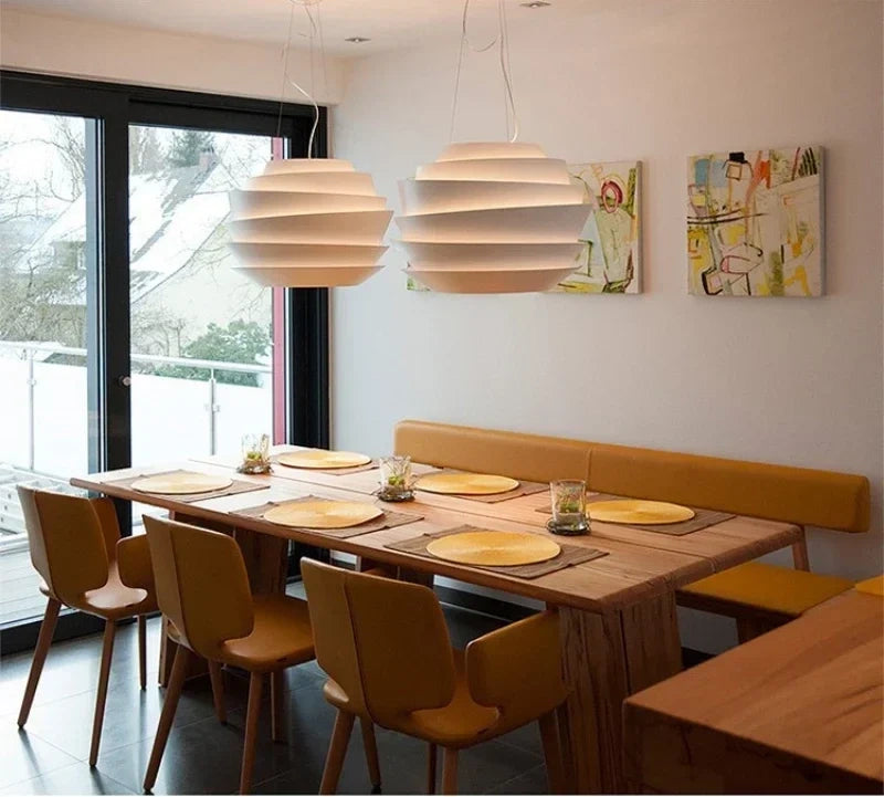 Orbella Layered Spherical Pendant Light