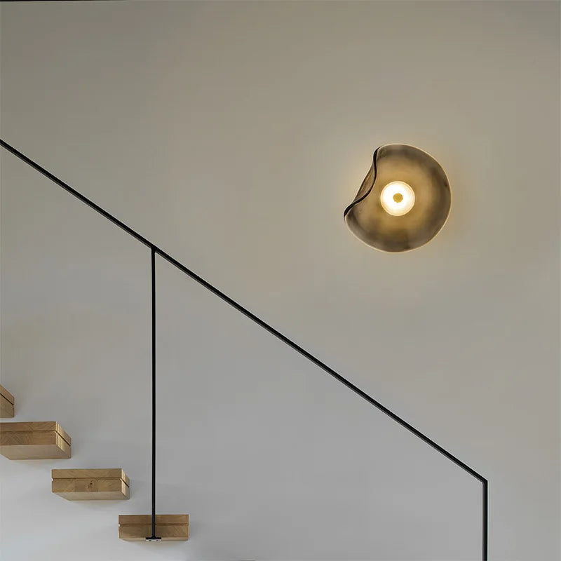 Liora Irregular Glass Wall Sconce
