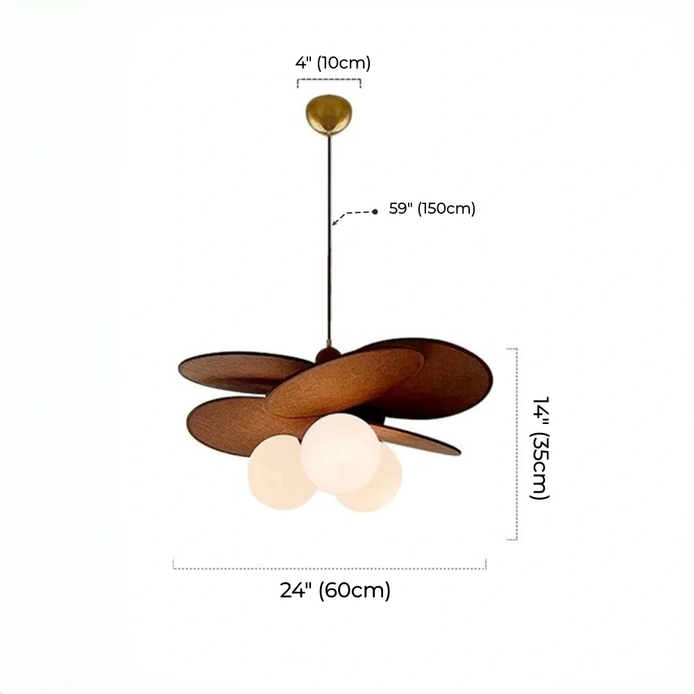 Rattan Globe Pendant Light