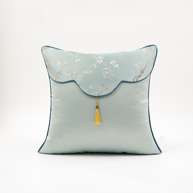 Oriental Branch Jacquard Pillow Case
