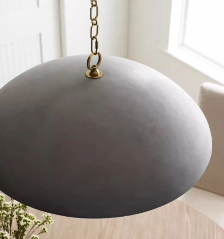Porter Gray Dome Pendant Light