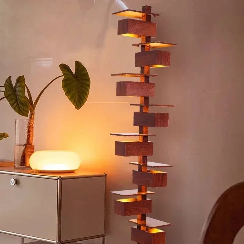 Atelier Tower Staggered Shelf Floor Lamp