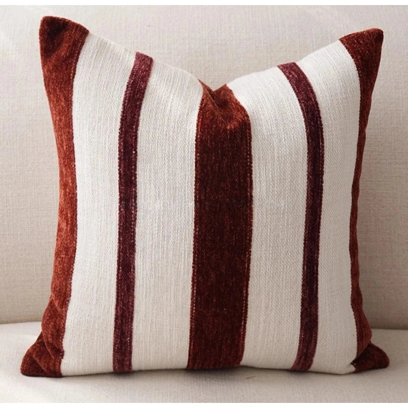 Polka Dot Patchwork Lumbar Pillow Case