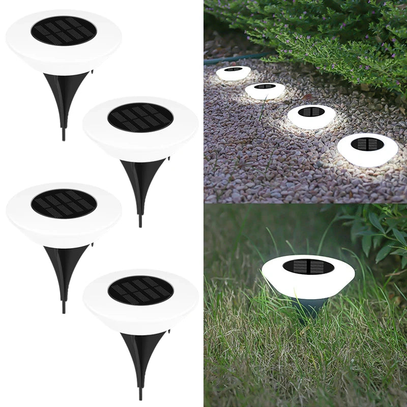 Halo LED Garden Solar Ground Light
