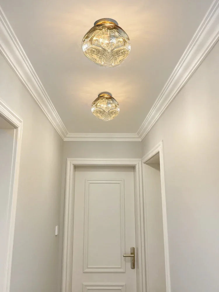 Tambora Lava Wall Sconce, Bulb Version