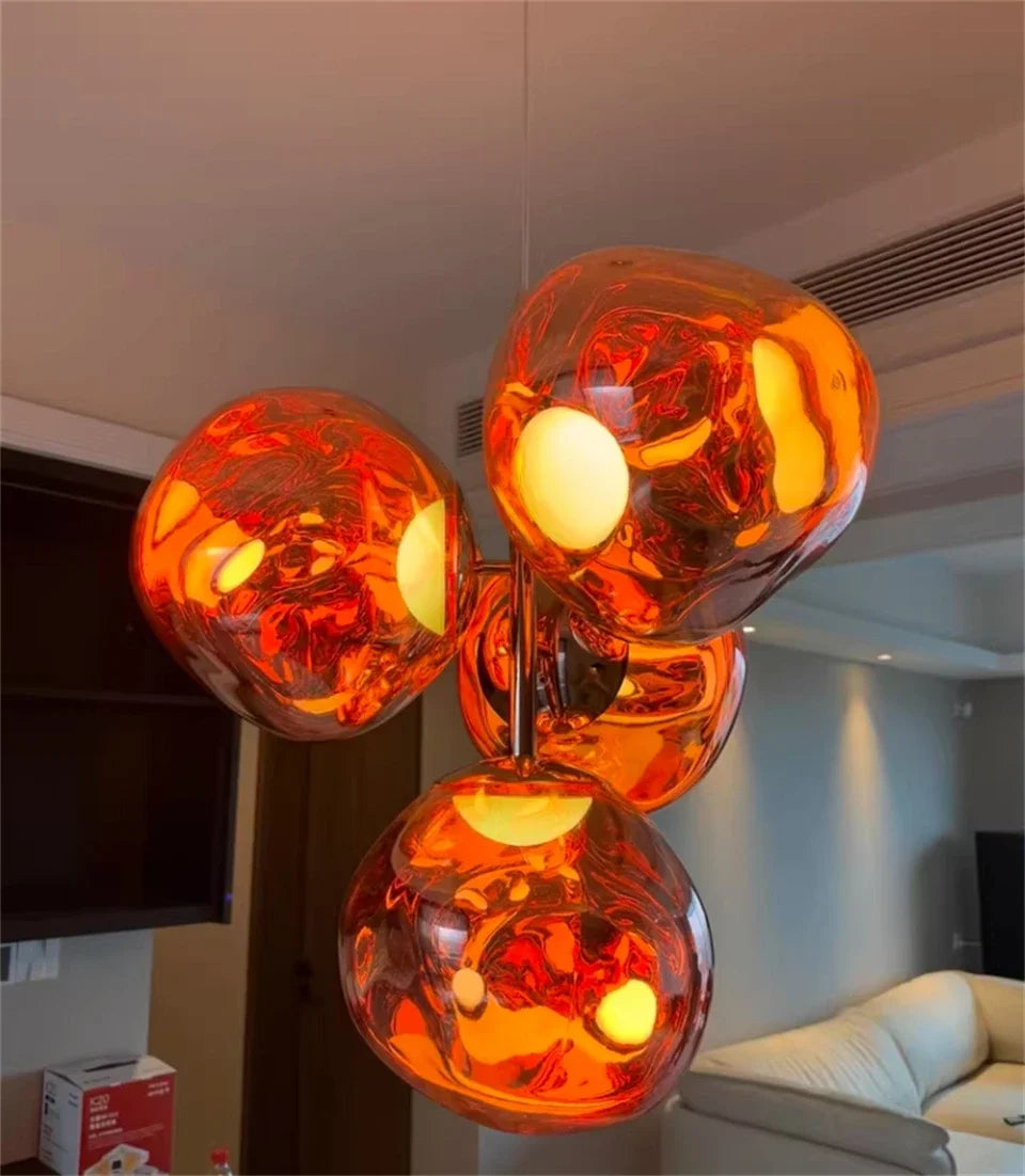 Nordic Lava Pendant Light, Bulb Version