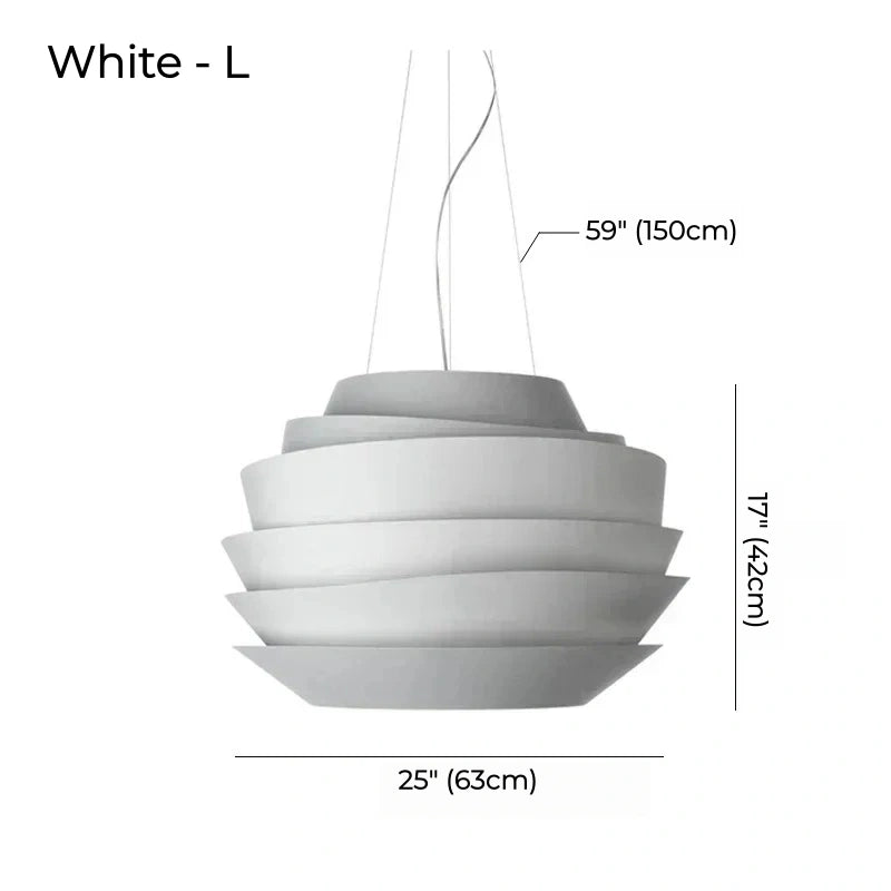 Orbella Layered Spherical Pendant Light