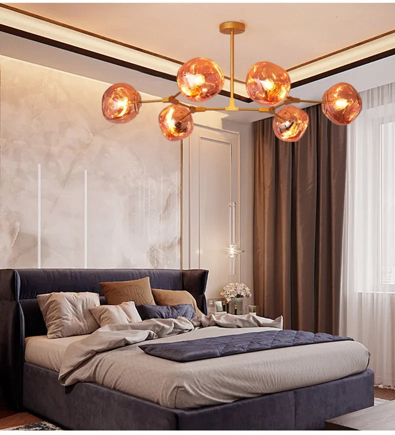 Branch Tambora Lava Chandelier