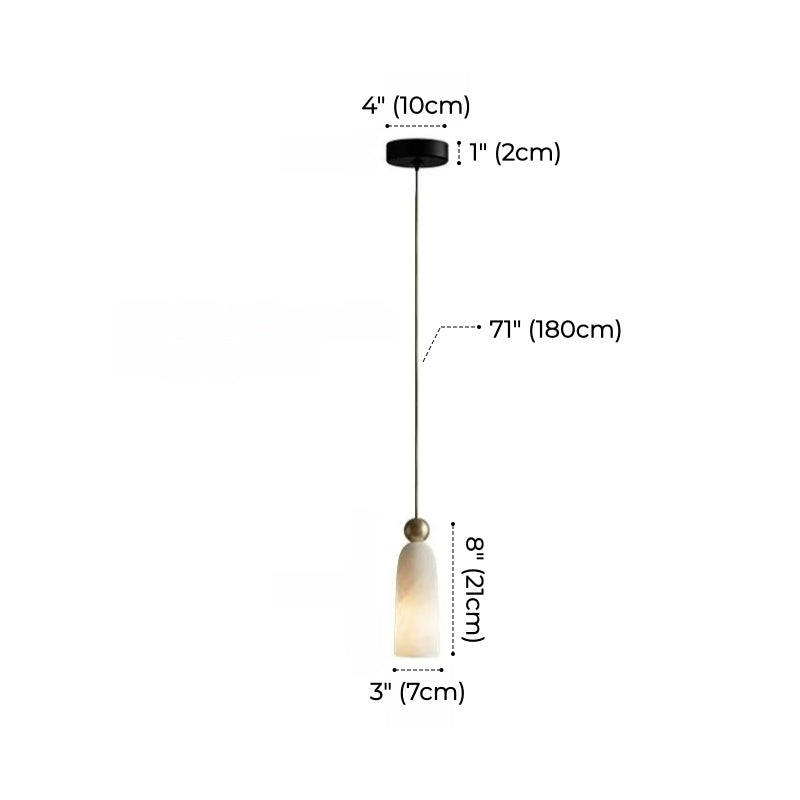 Aveline Alabaster Pendant Light