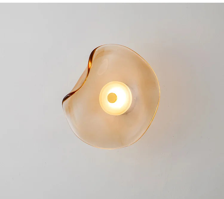 Liora Irregular Glass Wall Sconce