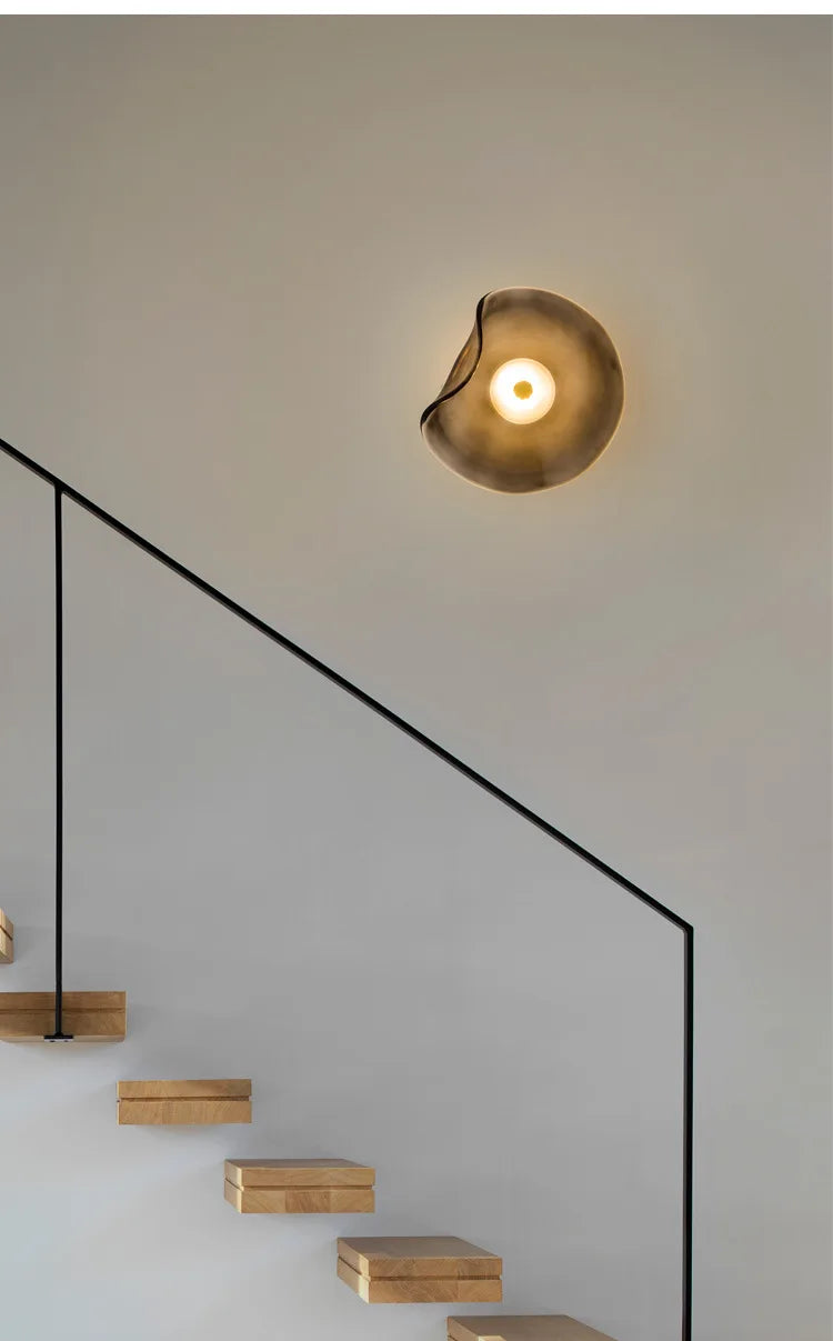 Liora Irregular Glass Wall Sconce
