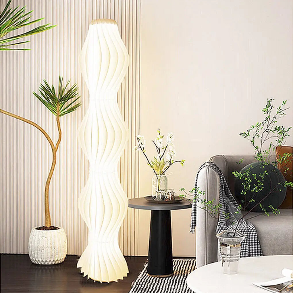 Nordic Modern Cream Acrylic Floor Lamp