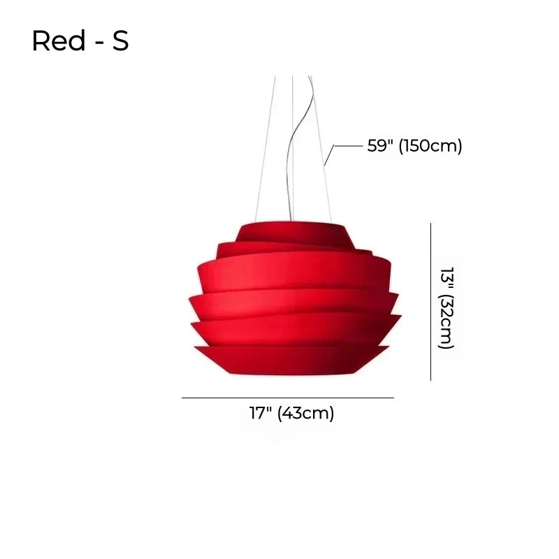 Orbella Layered Spherical Pendant Light