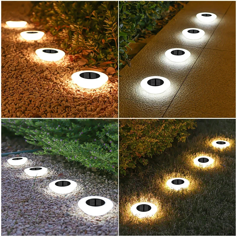 Halo LED Garden Solar Ground Light