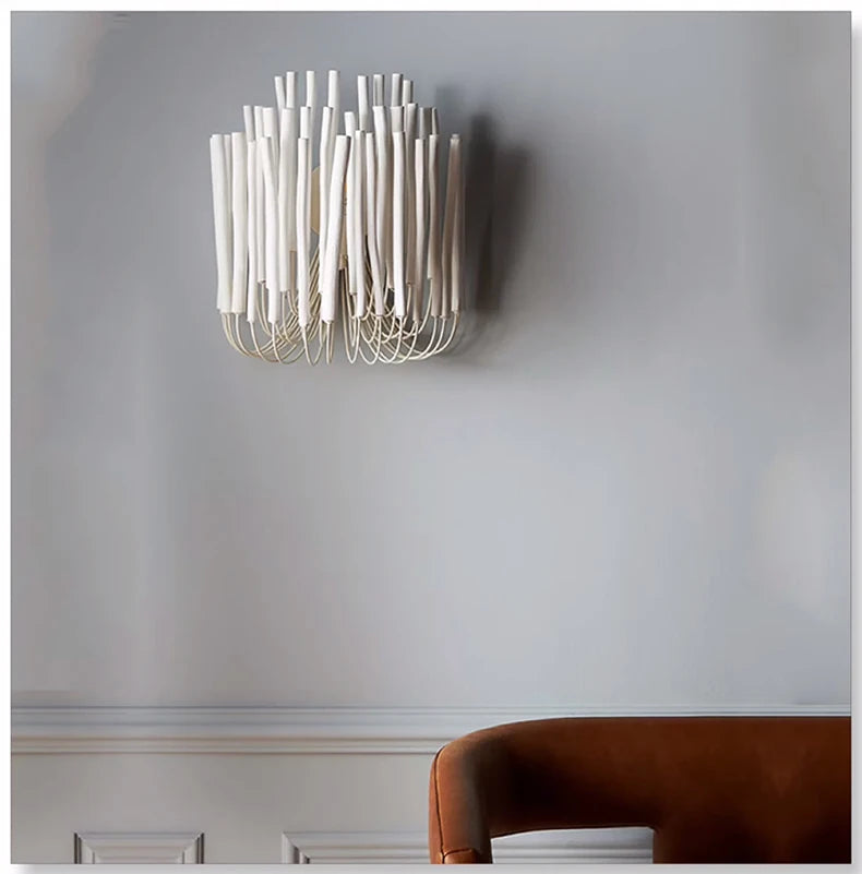 Agave Abstract Wood Chandelier