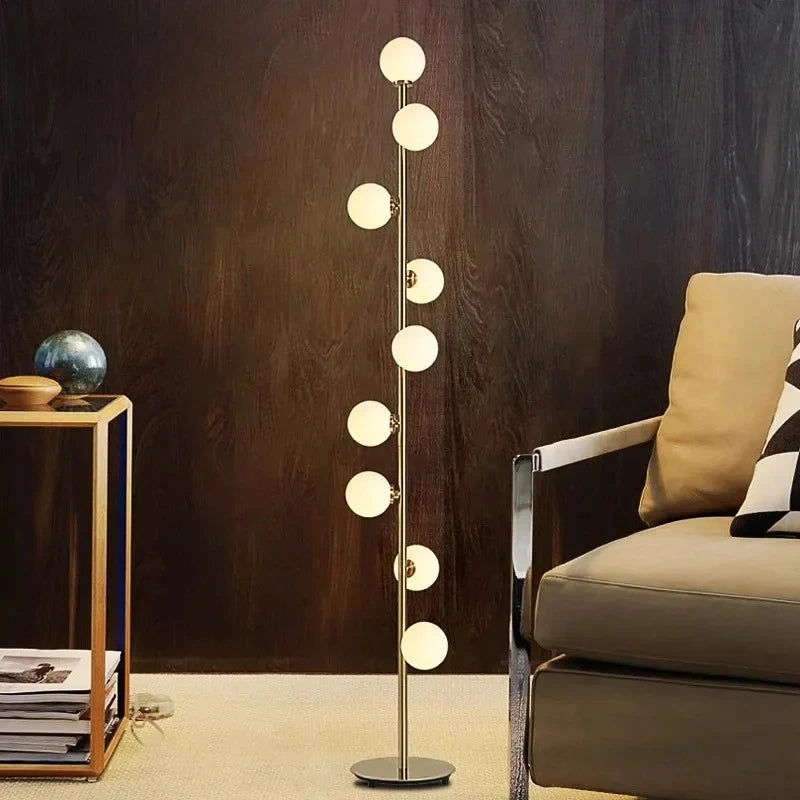 Aveline Multi Globe Tree Floor Lamp