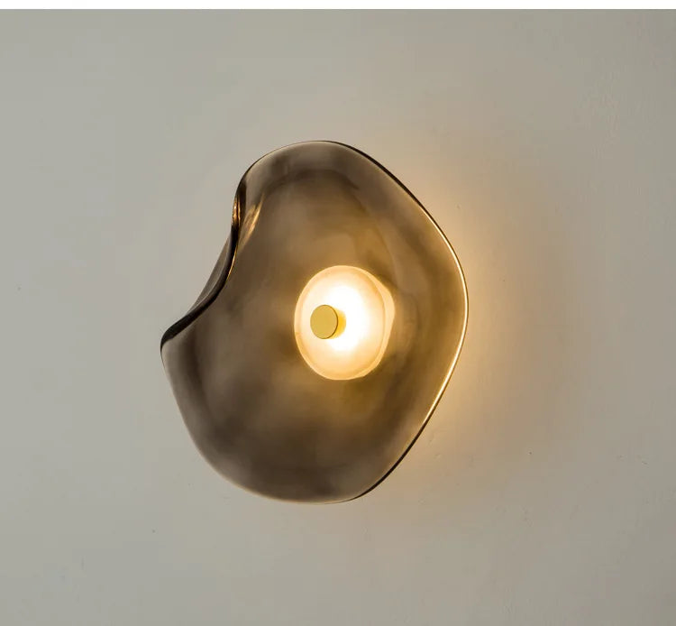 Liora Irregular Glass Wall Sconce