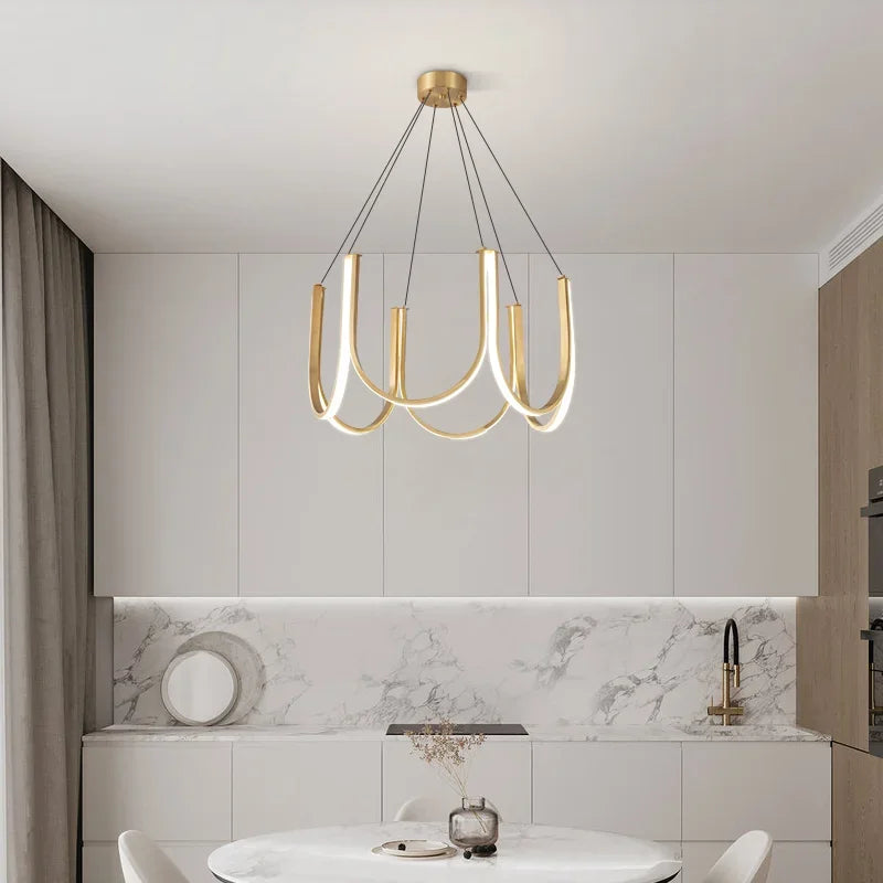 Modern U-Shape LED Pendant Light
