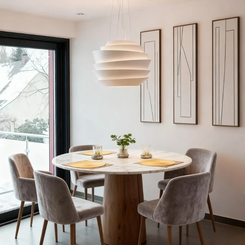 Orbella Layered Spherical Pendant Light