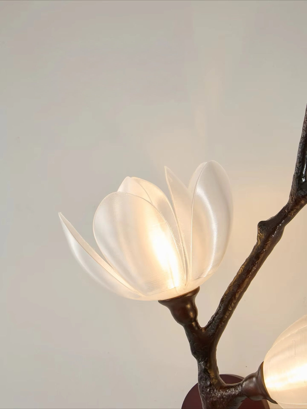 Roselle Tree Branch Floral Wall Sconce