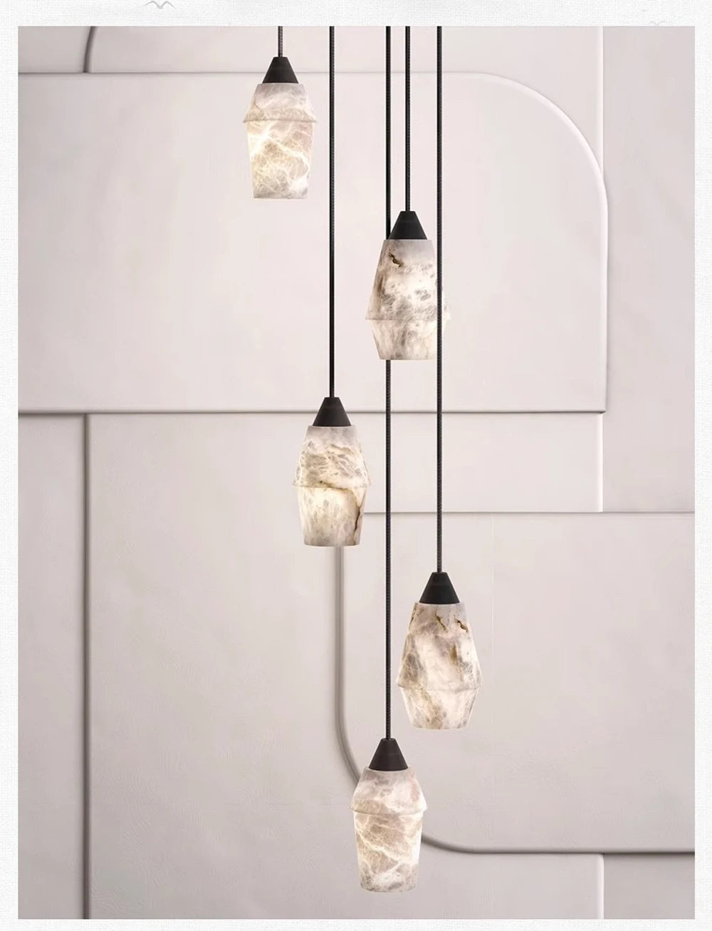 Atelier Alabaster Pendant Light Collection